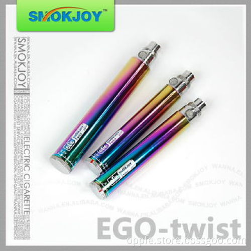 Electronic Cigarette Variable Voltage Evod Twist Batteries